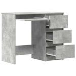 Escritorio HKH de Derivados de Madera y Cemento - Gris