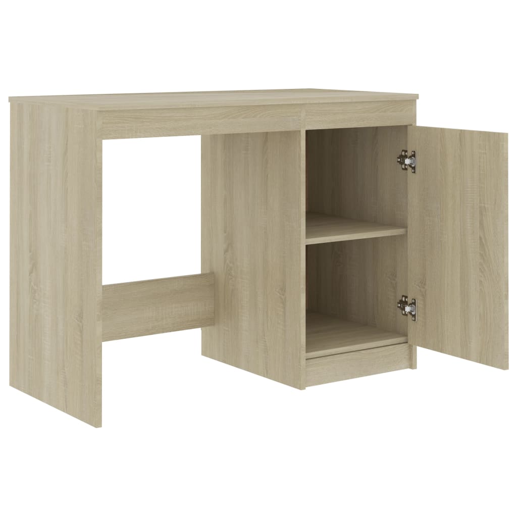 HKH Escritorio Derivados de Madera en Madera Roble Sonoma