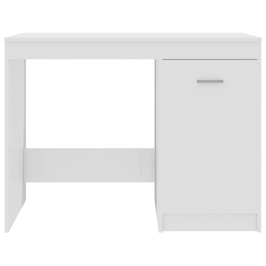 HKH Escritorio Derivados de Madera Brillante - Blanco
