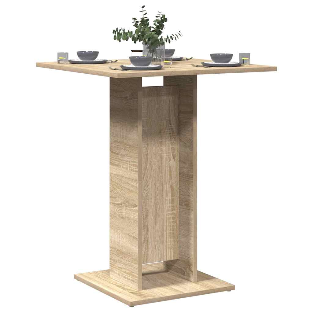 Mesa alta Sonoma en roble, de madera compuesta HKH