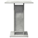 HKH Mesa de Bar em Derivados de Madeira - Cinza Cimento