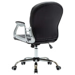 Silla de Oficina Giratoria HKH de Piel Sintética - Negra