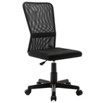 Silla de oficina HKH 44x52x100 cm en tela de malla - Negra