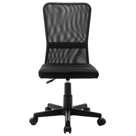 HKH Cadeira de Escritório 44x52x100 cm em Tecido de Malha - Preto