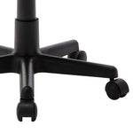 Silla de oficina HKH 44x52x100 cm en tela de malla - Negra