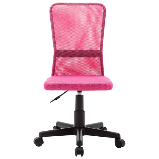 HKH Cadeira de Escritório 44x52x100 cm em Tecido de Malha - Rosa
