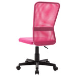 HKH Cadeira de Escritório 44x52x100 cm em Tecido de Malha - Rosa