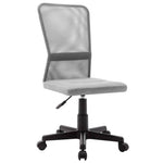 Silla de Oficina HKH 44x52x100 cm en Tejido de Malla - Gris