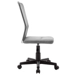 Silla de Oficina HKH 44x52x100 cm en Tejido de Malla - Gris