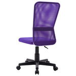 Silla de oficina HKH 44x52x100 cm de malla morada