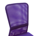 Silla de oficina HKH 44x52x100 cm de malla morada