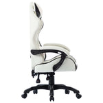 HKH Cadeira Estilo Corrida em Couro Artificial - Preto