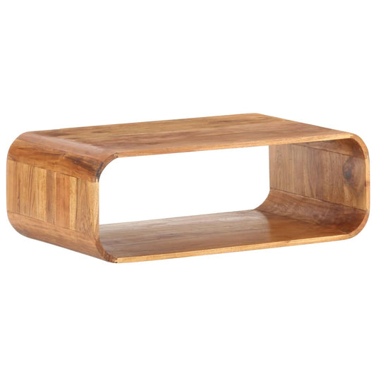 Mesa de centro HKH de madera de acacia maciza