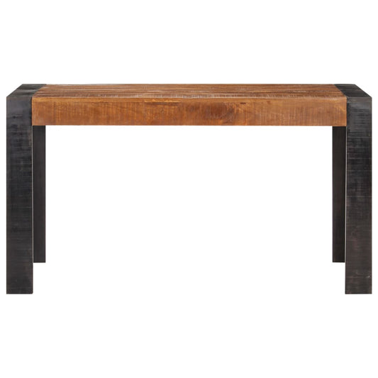 HKH Mesa de Comedor Madera en Bruto Maciza de Mango