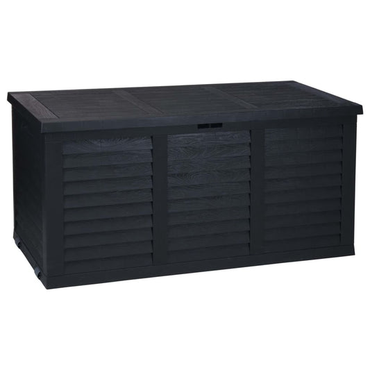 Progarden Caixa De Arrumação P/ Jardim C/ Rodas 300 L -escuro - Cinzento