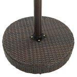 HKH Mesa de Jardim 60, Vime Pe Castanho - Marrom