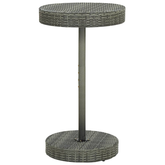HKH Mesa de Jardim 60, Vime Pe - Cinzento
