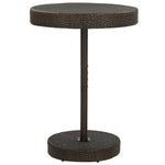HKH Mesa de Jardim 75, Vime Pe Castanho - Marrom