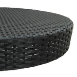 HKH Mesa de Jardim 75, Vime Pe - Preto