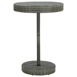 HKH Mesa de Jardim 75, Vime Pe - Cinzento