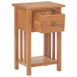 Mesa auxiliar HKH con cajón de roble macizo