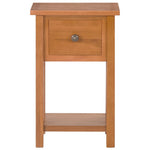 Mesa auxiliar HKH con cajón de roble macizo