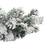 HKH Grinalda de Natal com Neve Verde em PVC
