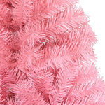 HKH Árvore de Natal Artificial com Suporte Rosa em PVC