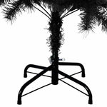 HKH Árvore de Natal Artificial com Suporte Preto em PVC