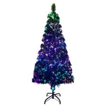HKH Árvore de Natal Artificial com Suporte Fibra Ótica - Verde