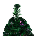 HKH Árvore de Natal Artificial com Suporte Fibra Ótica - Verde