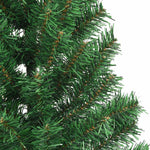 HKH Meia Árvore de Natal Artificial com Suporte Verde em PVC