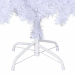 HKH Árvore de Natal Artificial com Ramos Grossos Branco em PVC
