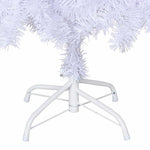 HKH Árvore de Natal Artificial com Ramos Grossos Branco em PVC