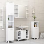 HKH Armario Baño C/ Espejo - Blanco