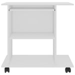 Mesa de ordenador HKH de madera - Blanco