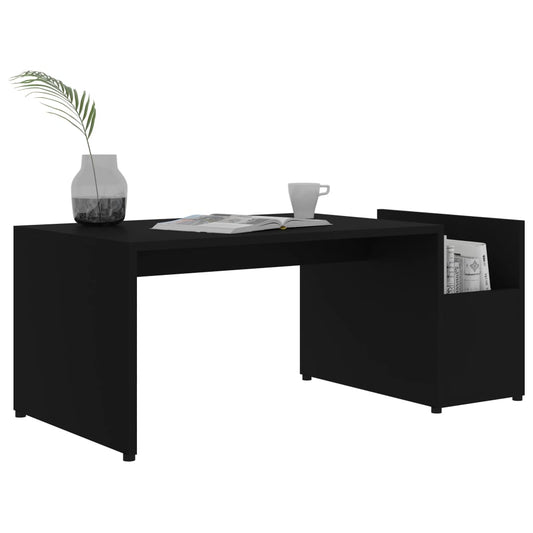 HKH Mesa de centro en derivados de madera - Negro