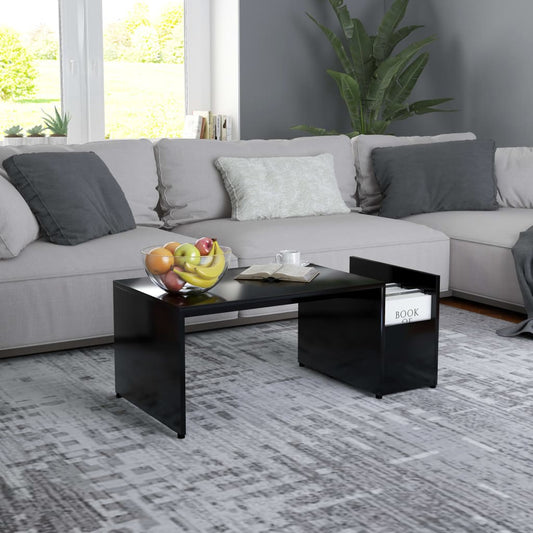 HKH Mesa de centro en derivados de madera - Negro