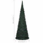 HKH Árvore Natal Pop-Up Artificial Pré-Iluminada - Verde