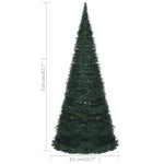 HKH Árvore Natal Pop-Up Artificial Pré-Iluminada - Verde