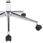 Silla de oficina giratoria de polipiel HKH - Blanca