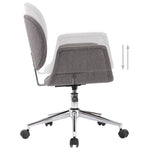 HKH Silla de Oficina Giratoria en Tela - Gris