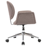 Silla de oficina giratoria HKH de tela - Gris topo