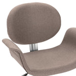 Silla de oficina giratoria HKH de tela - Gris topo