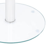 HKH Mesa de Centro 40 Cm Temperado Transparente em Vidro