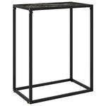 HKH Mesa de Apoio Vidro Temperado - Preto