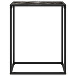 HKH Mesa de Apoio Vidro Temperado - Preto