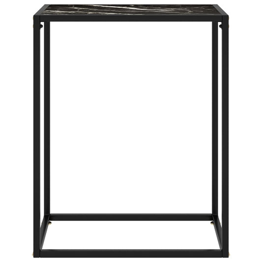 HKH Mesa de Apoio Vidro Temperado - Preto