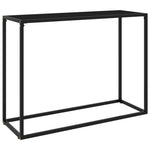 HKH Mesa de Apoio Vidro Temperado - Preto