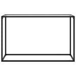 Mesa auxiliar de cristal templado transparente HKH